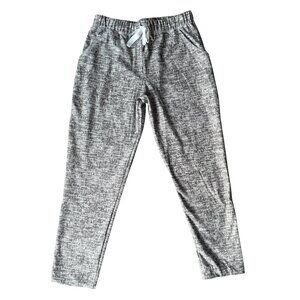 Scorpio Sol gray elastic drawstring stretchy casual comfy activewear pants S